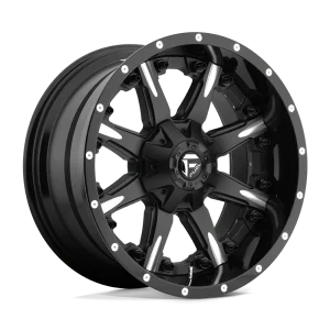 Fuel – D251 NUTZ – Black – 20″x10″ -19mm – Summer Wheels – D25120005747